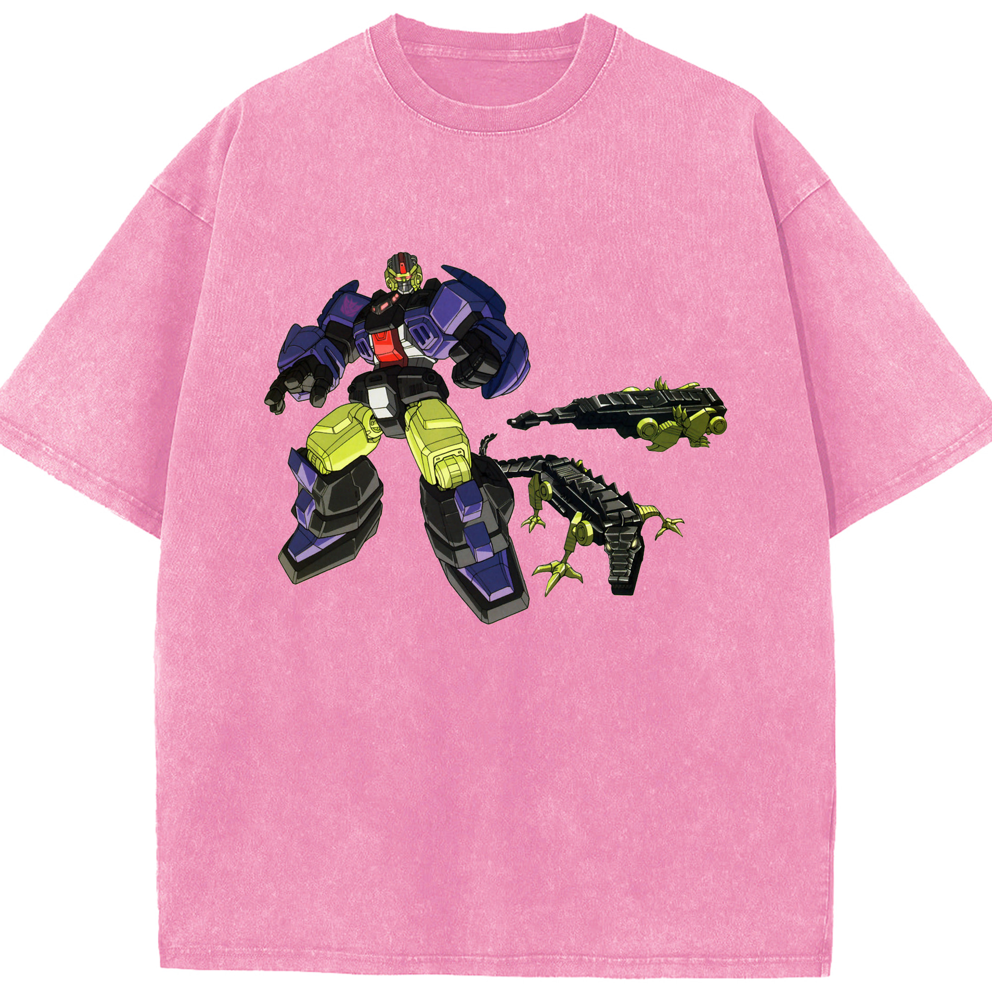 （画像用）  綿100% ヴィンテージ風 半袖Tシャツ（フロントプリント）